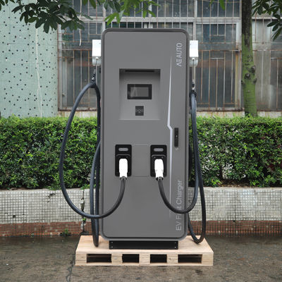 वाणिज्यिक 120kw इलेक्ट्रिक वाहन आपूर्ति उपकरण IP55 EV DC फास्ट चार्जर 60HZ