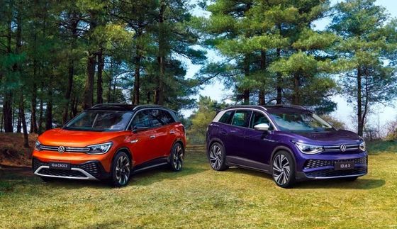 वयस्कों के लिए 160km/h Volkswagen SUV वाहन VW Id6 Crozz X Pure+ Lite PRO