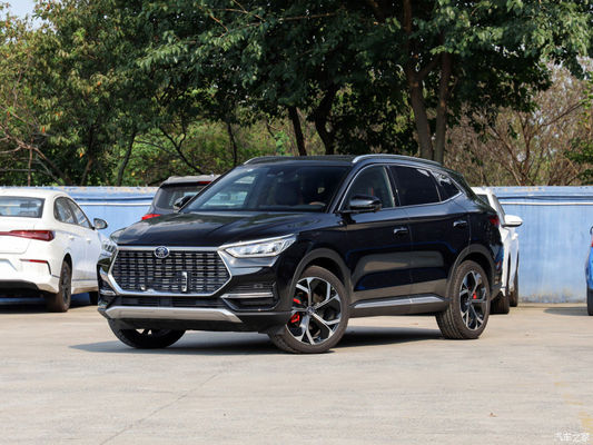 BYD सॉन्ग प्लस ऑटोमोटिव इलेक्ट्रिक वाहन मध्यम बड़े प्रयुक्त SUV कार 230km/h