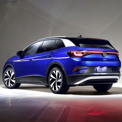 Id4 Crozz बड़ी इलेक्ट्रिक कार 160km/H इलेक्ट्रिक 5 सीटर SUV 2765mm व्हीलबेस