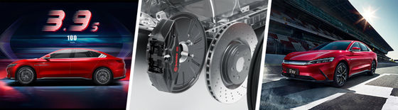 लक्ज़री BYD हान इलेक्ट्रिक सेडान