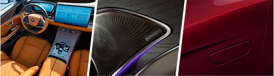 लक्ज़री BYD हान इलेक्ट्रिक सेडान