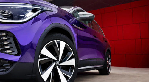 VW ID6X बड़ी इलेक्ट्रिक कारें 617km लंबी रेंज शुद्ध इलेक्ट्रिक SUV वाहन 160km/h