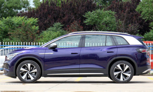 VW ID6X बड़ी इलेक्ट्रिक कारें 617km लंबी रेंज शुद्ध इलेक्ट्रिक SUV वाहन 160km/h