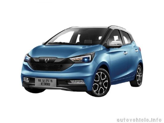 100km/h तेज गति वाली इलेक्ट्रिक कार JMC EV3 नई ऊर्जा EV कार सेडान 302km NEDC