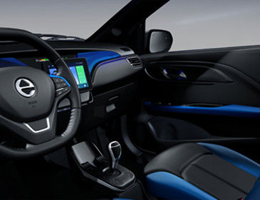 100km/h तेज गति वाली इलेक्ट्रिक कार JMC EV3 नई ऊर्जा EV कार सेडान 302km NEDC