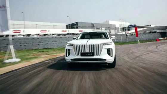 डीलक्स बड़ी इलेक्ट्रिक कारें SUV Hongqi E-HS9 120kWh 660km रेंज