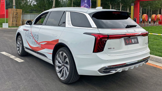 डीलक्स बड़ी इलेक्ट्रिक कारें SUV Hongqi E-HS9 120kWh 660km रेंज
