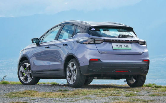 450किमी / 580किमी लंबी दूरी की ईवी एसयूवी जीली जियोमेट्री एम6 लक्ज़री 5 सीटर इलेक्ट्रिक एसयूवी