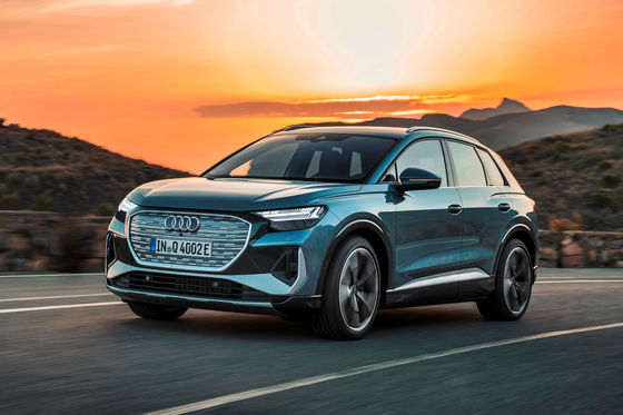 160km/h बड़े इलेक्ट्रिक वाहन Audi Q4 E-Tron 5 सीट 5 डोर इलेक्ट्रिक कार