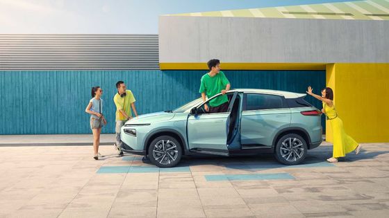 लंबी दूरी की मध्यम इलेक्ट्रिक कारें XIAOPENG G3i 460km - 520km रेंज व्यस्क के लिए