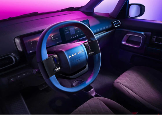 ऑटो एडल्ट स्मॉल इलेक्ट्रिक एसयूवी कार बाओजुन कीवी हाई स्पीड न्यू एनर्जी 105km/h