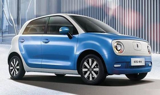 हाई स्पीड मिनी ईवी कार नई एनर्जी चांगचेंग ओरा आर1 लेफ्ट हैंड ड्राइव वाहन