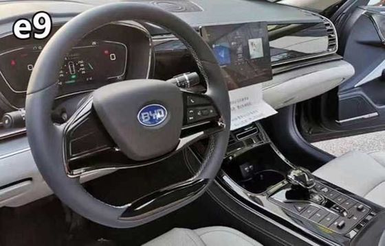 BYD E9 बड़ी इलेक्ट्रिक कारें लक्ज़री सेडान लेफ्ट हैंड ड्राइव 185km/h 506km रेंज
