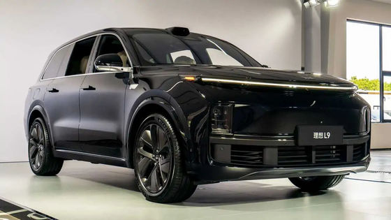 ली L9 AWD बड़ी SUV इलेक्ट्रिक कार लिथियम आयरन फॉस्फेट बैटरी 1000km 446hp