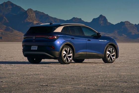 VW ID 4X 4 व्हील ड्राइव इलेक्ट्रिक कार 160km/H कॉम्पैक्ट EV लक्ज़री SUV 310NM टॉर्क