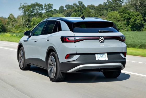 VW ID 4X 4 व्हील ड्राइव इलेक्ट्रिक कार 160km/H कॉम्पैक्ट EV लक्ज़री SUV 310NM टॉर्क