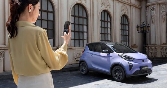 चेरी न्यू एनर्जी लिटिल एंट मिनी ईवी कार्स मल्टी कलर्स 100 किमी/घंटा की गति के साथ