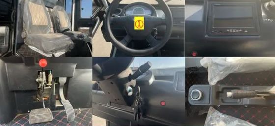 4m3 मिनी कचरा कचरा धूल इकट्ठा करना इलेक्ट्रिक डंप सफाई ट्रक अग्निशमन ट्रक