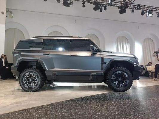 डोंगफेंग मेंगशी एम-हीरो 917 ईवी उत्पादन शुरू 1000 एचपी 505 किमी रेंज हुड के नीचे