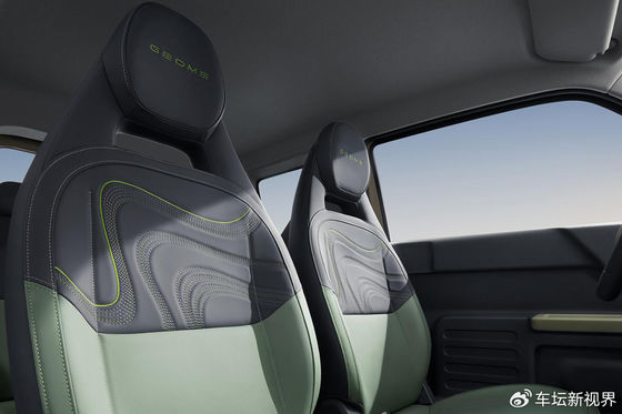 2023 मिनी इलेक्ट्रिक कार लघु चीनी ईवी एक ब्रोंको चेहरे के साथ जीली पांडा नाइट 200 किमी रेंज पर