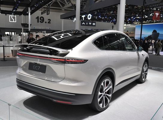 एनआईओ ईसी7 पर एसयूवी 75kWh इलेक्ट्रिक कार 480 किलोवाट देने वाली मोटर के साथ