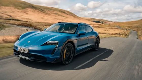 सबसे पूर्ण तेज इलेक्ट्रिक वाहन -पोर्श Taycan क्रॉस टूरिज्मो अधिकतम गति 220 किमी/घंटा नई ऊर्जा कार