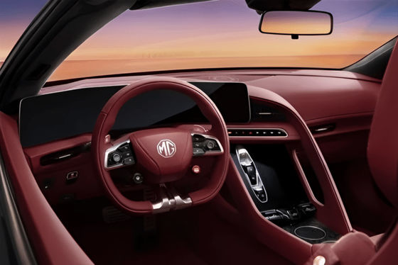 2024 एमजी साइबरस्टर रेड टॉप एडिशन के लिए 100 पीसी का विशेष संस्करण CLTC 520 किमी दो मोटर के साथ