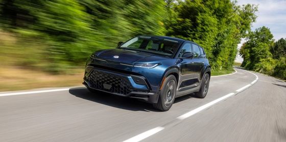 विशिष्ट वांछनीय इलेक्ट्रिक एसयूवी फिस्कर ओशन इलेक्ट्रिक परिवार एसयूवी 556bhp/737Nm के साथ शक्ति