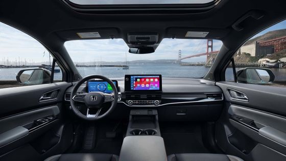 नई ईवी कार 2024 होंडा प्रोलॉग ईवी क्रॉसओवर के साथ एक कम, चौड़ा रुख, एक लंबा व्हीलबेस