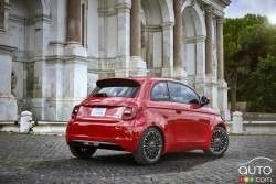 2024 FIAT 500e FWD मिनी इलेक्ट्रिक कार 42kwh बैटरी 94mph शीर्ष गति के साथ