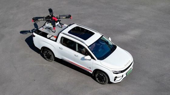 नया ईवी ट्रक 2024 रडार आरडी6 ऑलव्हील ड्राइव पिकअप 200 किलोवाट की शक्ति 384 एनएम टॉर्क के साथ