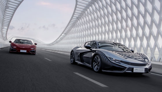 2024 मुलेन जीटी शुद्ध इलेक्ट्रिक स्पोर्ट्स कार 380 किमी रेंज के साथ 4.2s 0-100 किमी/घंटा त्वरण