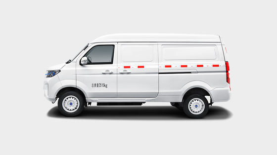 एसआरएम 2023 गुड लक स्टैंडर्ड एडिशन बॉक्स कंटेनर इलेक्ट्रिक मिनी कार्गो वैन 248 किमी रेंज और स्लाइड डोर और बड़ी जगह के साथ