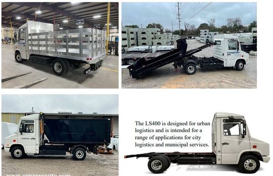 विभिन्न मांगों के लिए आदर्श शुद्ध ट्रक और 84 मील की दूरी के साथ अंतिम मील रसद और व्यावसायिक सेवाओं का समाधान