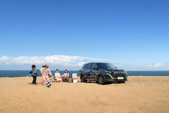 नवीनतम पीएचईवी SERES उच्च प्रदर्शन मध्यम आकार 7 सीट प्लग इन हाइब्रिड एसयूवी SERES लैंडियन E5