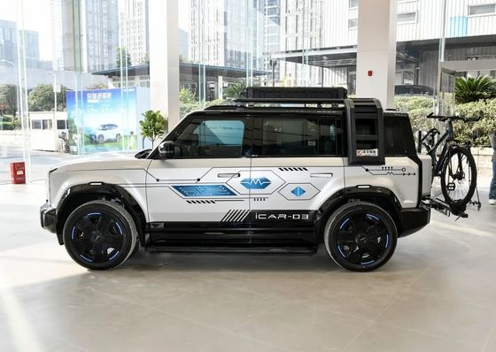 2024 शुद्ध इलेक्ट्रिक वाहन चेरी आईकार 03 401 किमी रेंज के साथ