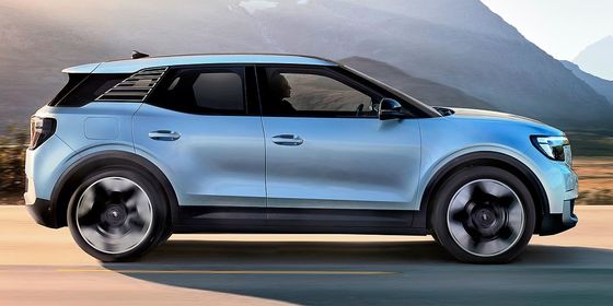 शुद्ध इलेक्ट्रिक क्रॉसओवर फोर्ड एक्सप्लोरर विथ डब्ल्यूएलटीपी 380 किमी रेंज 9 सेकंड त्वरण 0-100 किमी/घंटा