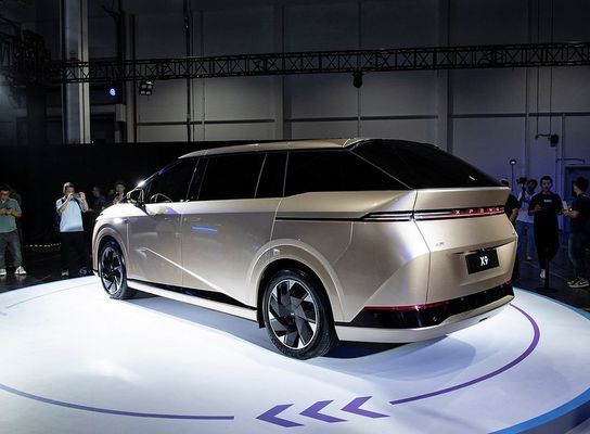 थोक इलेक्ट्रिक कार प्रयुक्त नई कारें XPENG X9 2024 Big Mpv 4dw 5door 7seat Xiaopeng X9 Big Suv ऊर्जा वाहन