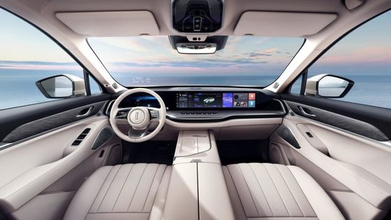 ग्रेट वॉल वेई लैंशान डीएचटी-पीएचईवी सुपर बड़ी एसयूवी 1.5T 154P.s L4 113kw/223N.m अधिकतम शक्ति के साथ9.8s 0-100km / h त्वरण