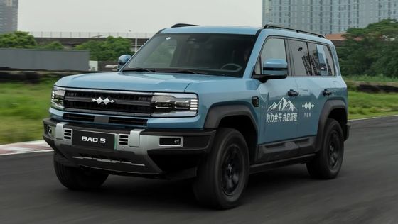 नवीनतम लॉन्च किया गया BYD तेंदुआ FANGCHENGBAO 5 2024 PHEV इलेक्ट्रिक कार 4.8s 0-100km/h त्वरण 125km CLTC नई EV CAR