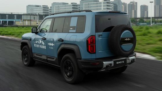 नवीनतम लॉन्च किया गया BYD तेंदुआ FANGCHENGBAO 5 2024 PHEV इलेक्ट्रिक कार 4.8s 0-100km/h त्वरण 125km CLTC नई EV CAR