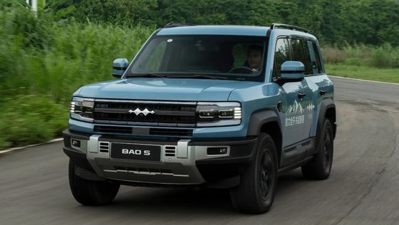 नवीनतम लॉन्च किया गया BYD तेंदुआ FANGCHENGBAO 5 2024 PHEV इलेक्ट्रिक कार 4.8s 0-100km/h त्वरण 125km CLTC नई EV CAR