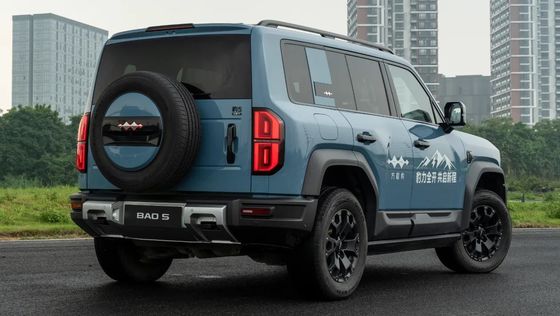 नवीनतम लॉन्च किया गया BYD तेंदुआ FANGCHENGBAO 5 2024 PHEV इलेक्ट्रिक कार 4.8s 0-100km/h त्वरण 125km CLTC नई EV CAR