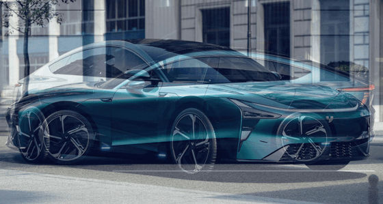 स्व-ड्राइविंग रोबोट 2024 Jiyue01 200kw मोटरपावर 272 P.s 550km CLTC रेंज 200km/h पर शीर्ष गति के साथ शुद्ध इलेक्ट्रिक कार