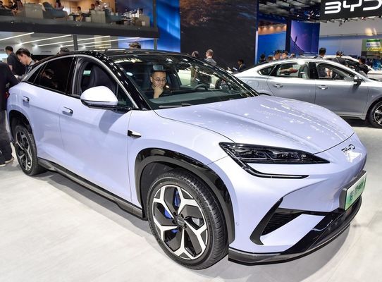 नई शुद्ध इलेक्ट्रिक वाहन BYD सी लियोन 07 BYD ई-प्लेटफॉर्म 3.0 EV आर्किटेक्चर के साथ 210 किमी/घंटा की शीर्ष गति और 231 पी.एस. मोटर शक्ति