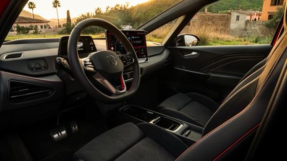 नया इंजन वाहन वोक्सवैगन आईडी 3GTX WLTP 600km210kw ((286P.s) मोटर शक्ति 6.0sec त्वरण 0-100km/h