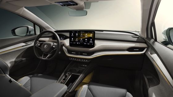 आरामदायक व्यावहारिक मेड@स्कोडा Enyaq कूपे60 शुद्ध इलेक्ट्रिक कारें 132kw/179Ps कुल शक्ति WLTP 408km