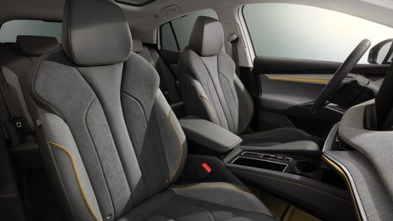 आरामदायक व्यावहारिक मेड@स्कोडा Enyaq कूपे60 शुद्ध इलेक्ट्रिक कारें 132kw/179Ps कुल शक्ति WLTP 408km