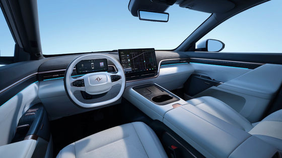 2024 नवीनतम इलेक्ट्रिक वाहन डोंगफेंग ईपी 008 ईवी ईआरईवी 210 किमी सीएलटीसी 5 दरवाजे 6 सीट एसयूवी 200KW मोटर पावर